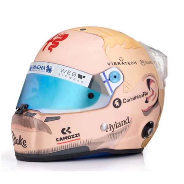 MINI CASCO STILO VALTERRI BOTTAS BAHREIN ED. LIMITADA