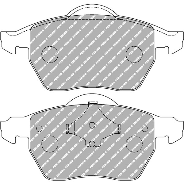 AUDI/SEAT/VW PASTILLA FERODO DS2500 FCP1717H DELANTERAS 