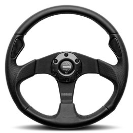 VOLANTE MOMO JET D32 320 NEGRO PIEL