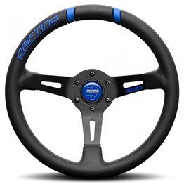 VOLANTE MOMO DRIFTING NEGRO-BLU 33