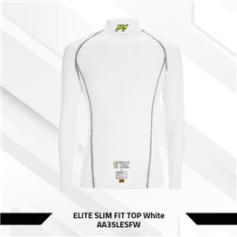 CAMISETA BLANCA P1 ELITE SLIM FIT