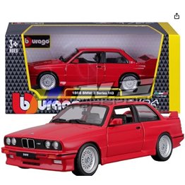 BMW M3 (E30) ROJO 1:24 BBURAGO