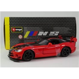 DODGE VIPER SRT 10 ACR ROJO/NEGRO 1:24 BBURAGO
