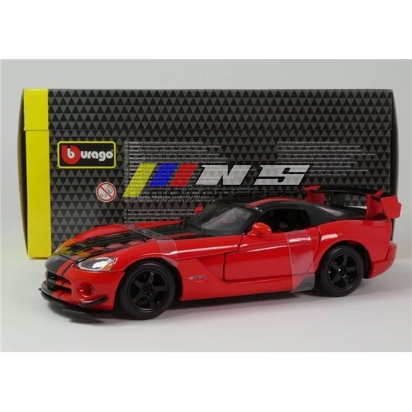 DODGE VIPER SRT 10 ACR ROJO/NEGRO 1:24 BBURAGO