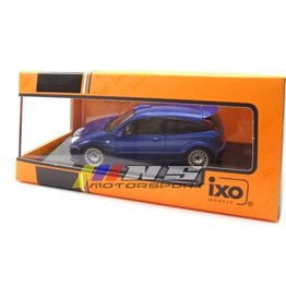 FORD FOCUS CUSTOM AZUL BICAPA 1999 1:43 IXO MODELS