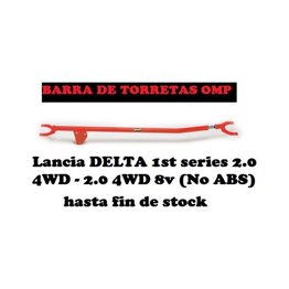 DELTA 1S 2.0 4WD-2.0 4WD 8V NO ABS-TODOS BARRA TORRETAS OMP