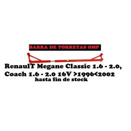 MEGANE 1 1.6 2.0 96-02 BARRA TORRETAS OMP