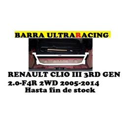 CLIO TODOS DESDE 2005 HASTA 2013 BARRA ULTRARACING