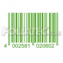 CARDESIGN ADHESIVO CODE  NEON VERDE 37 X 24 CM