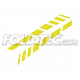 CARDESIGN ADHESIVO SHADES   NEON AMARILLO  77  X 9 CM  2 PIEZAS