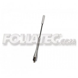 FACT DESIGN ANTENA TYPE 1.3  CHROME/BLACK L  15 5 CM