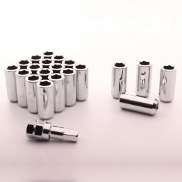 KIT 20 TUERCAS LARGA PLATA